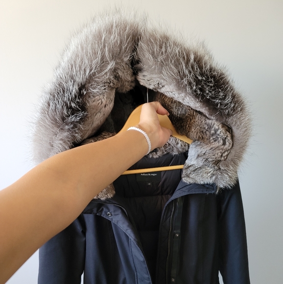 Mackage Down Parka Winter Jacket - Size S - Picture 8 of 17